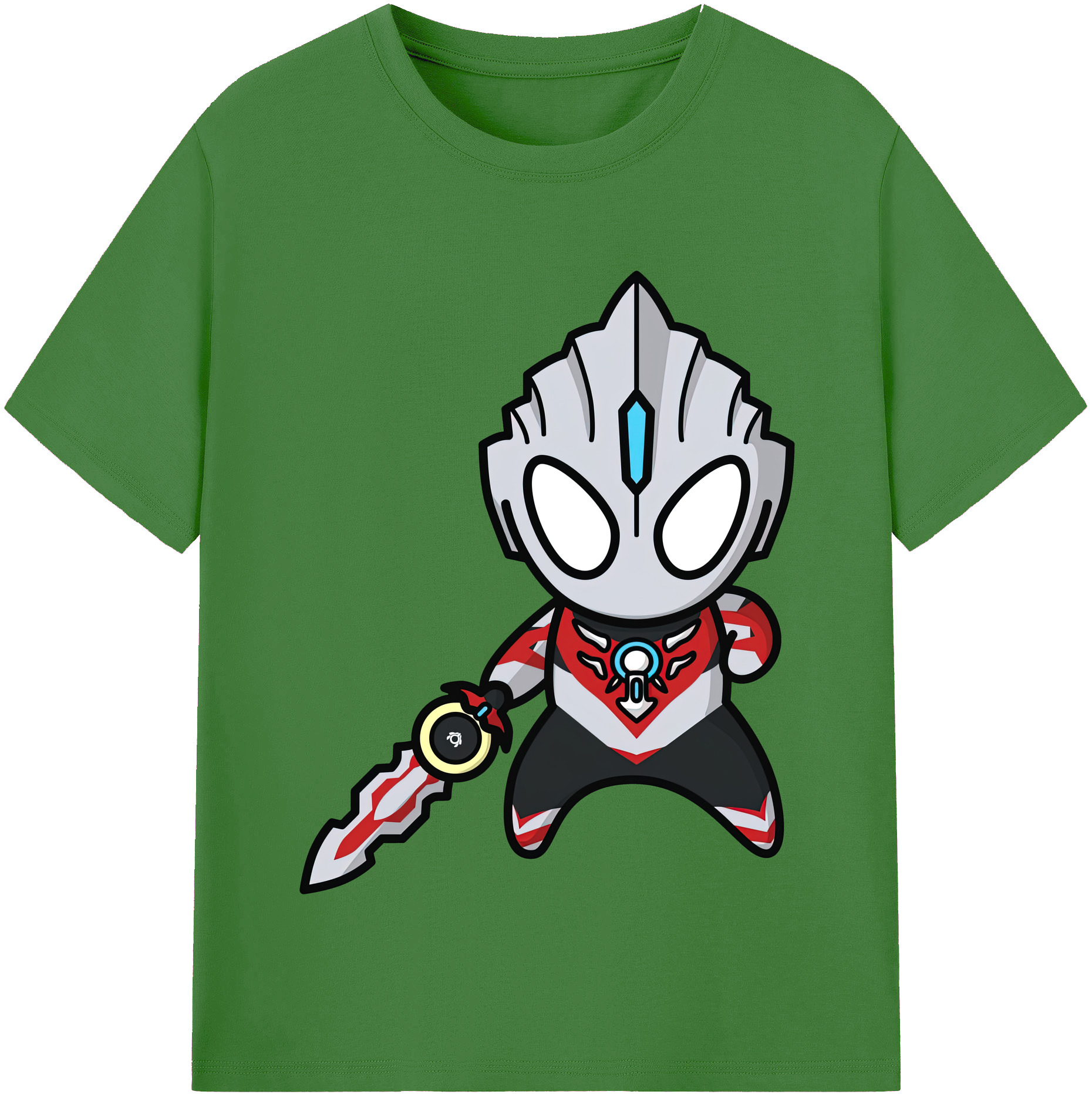 （画像用） ウルトラマン Ultraman レディースカジュアルプリントTシャツ（綿100％）